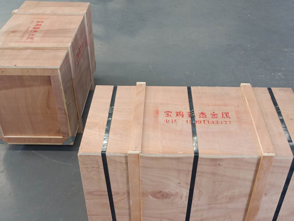 Product delivery,baojishi senjie Metal Co. , Ltd.