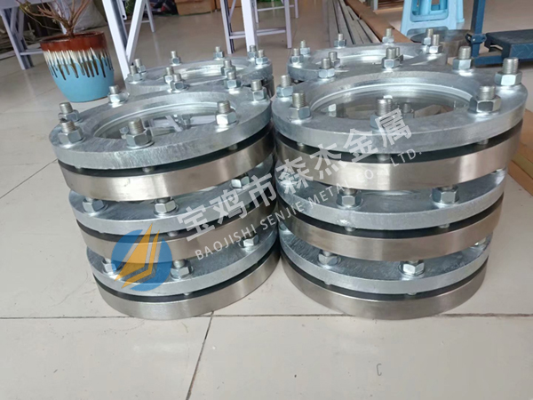 钛、镍、锆制法兰、加工件,[宝鸡市森杰金属有限公司]钛镍锆管件管道-法兰加工件-金属复合板
