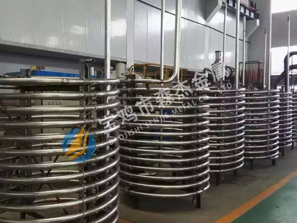 钛、镍、锆制管件、管道,[宝鸡市森杰金属有限公司]钛镍锆管件管道-法兰加工件-金属复合板