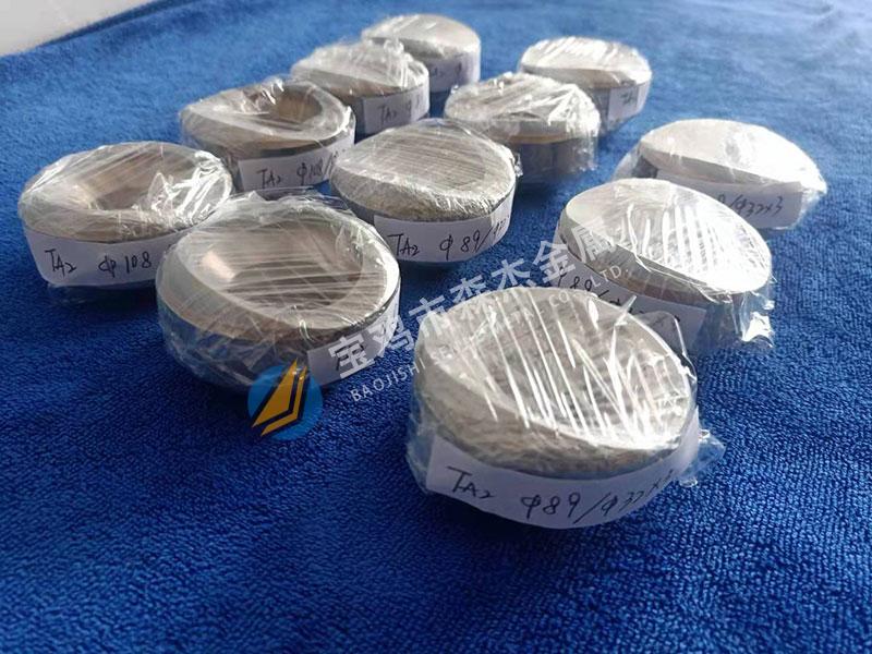 钛、镍、锆制法兰、加工件,[宝鸡市森杰金属有限公司]钛镍锆管件管道-法兰加工件-金属复合板