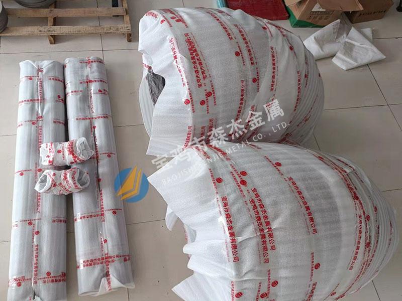 钛、镍、锆制管件、管道,[宝鸡市森杰金属有限公司]钛镍锆管件管道-法兰加工件-金属复合板