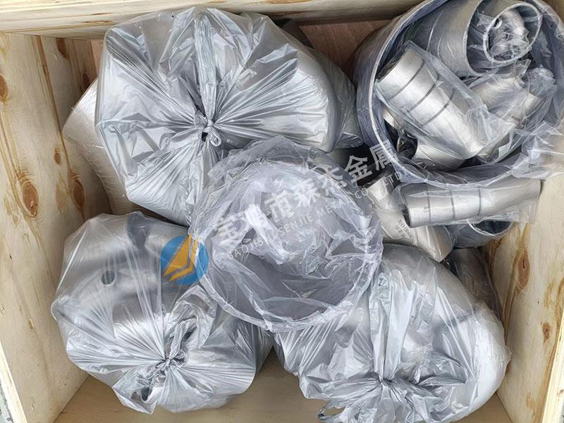 钛、镍、锆制管件、管道,[宝鸡市森杰金属有限公司]钛镍锆管件管道-法兰加工件-金属复合板